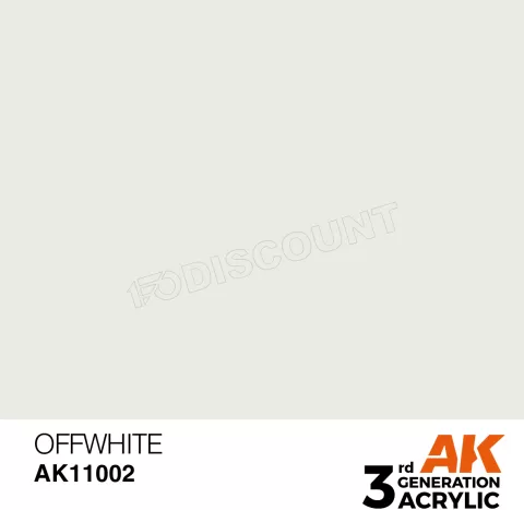 Photo de Ak Interactive  Pot de Peinture - Offwhite (17 ml)