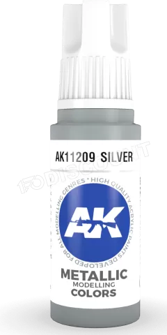 Photo de Ak Interactive  Pot de Peinture - Silver (17 ml)