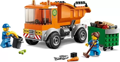 Photo de Lego City 60220 - Le camion de poubelle