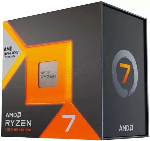 Photo de Processeur AMD Ryzen 7 7800X3D Raphael AM5 (4,5Ghz)