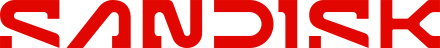 logo de la marque Sandisk