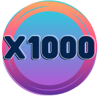 Lot de 1000 unités