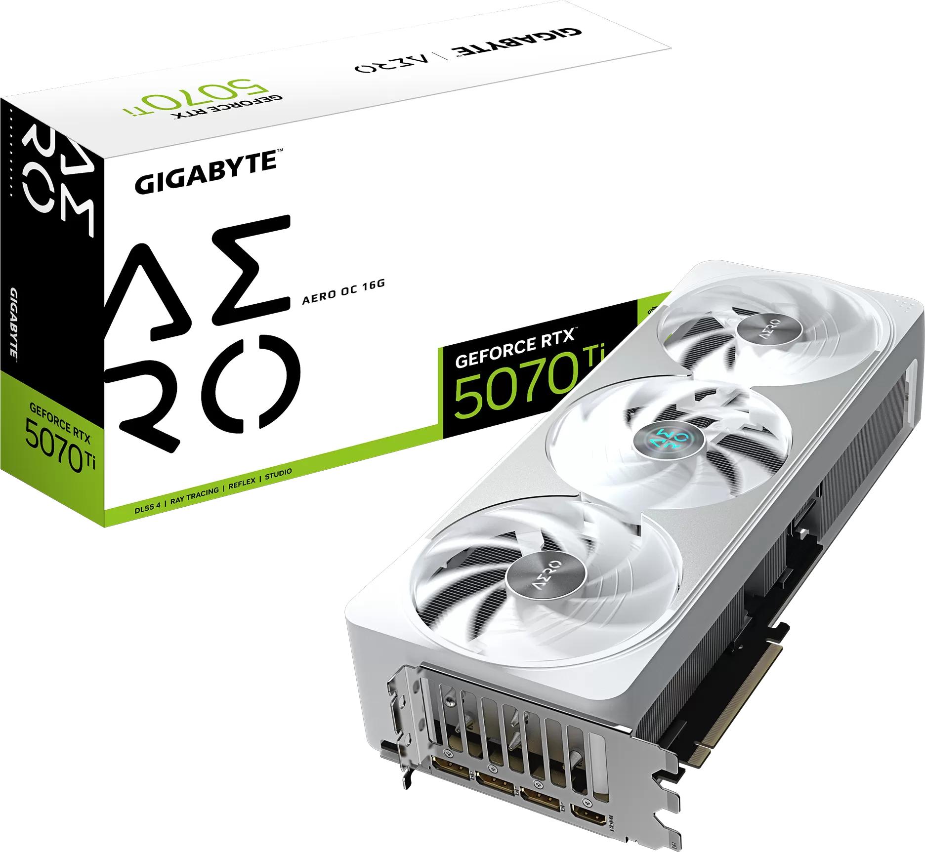 Carte Graphique Gigabyte GeForce RTX 5070 Ti Aero OC