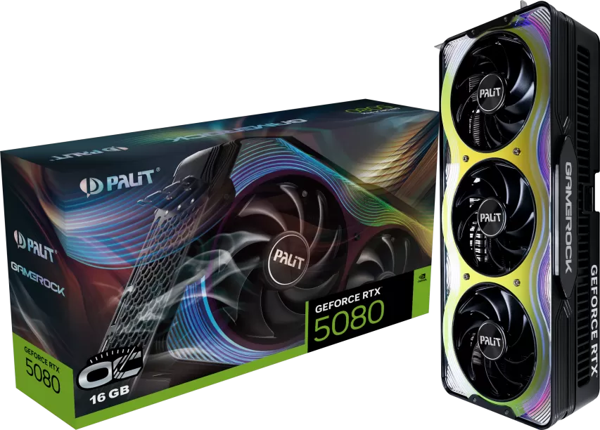 Carte Graphique Palit GeForce RTX 5080 GameRock OC