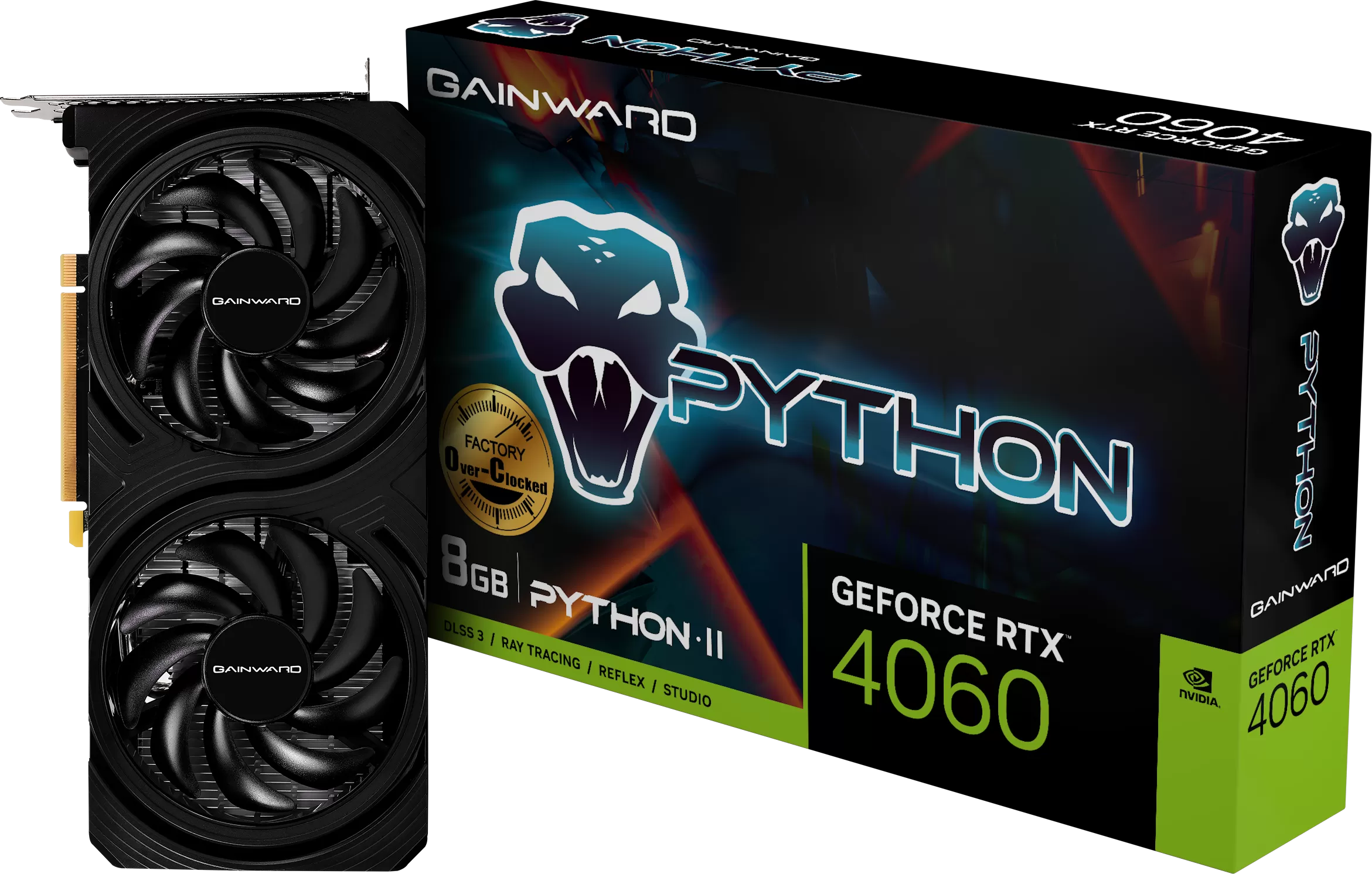 Gainward GeForce RTX 4060  Python II OC 8Go