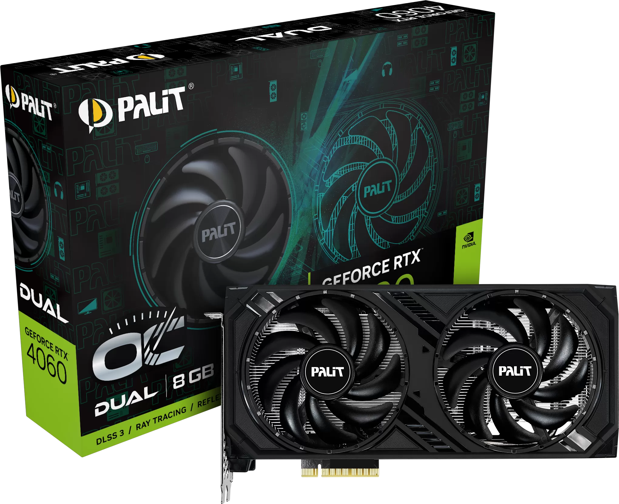 Palit GeForce RTX 4060 Dual OC 8Go