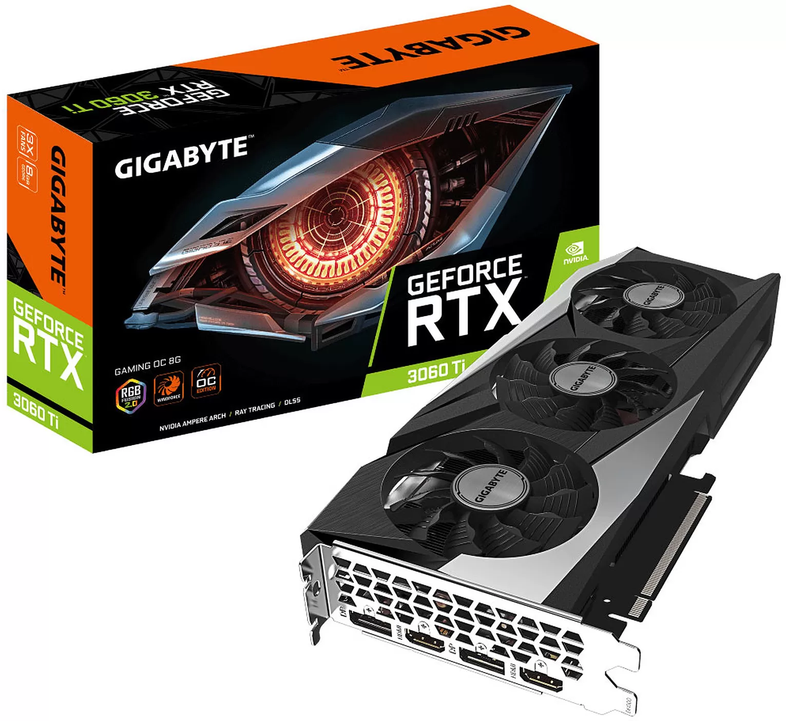 Gigabyte GeForce RTX 3060 Ti Gaming OC LHR 8Go