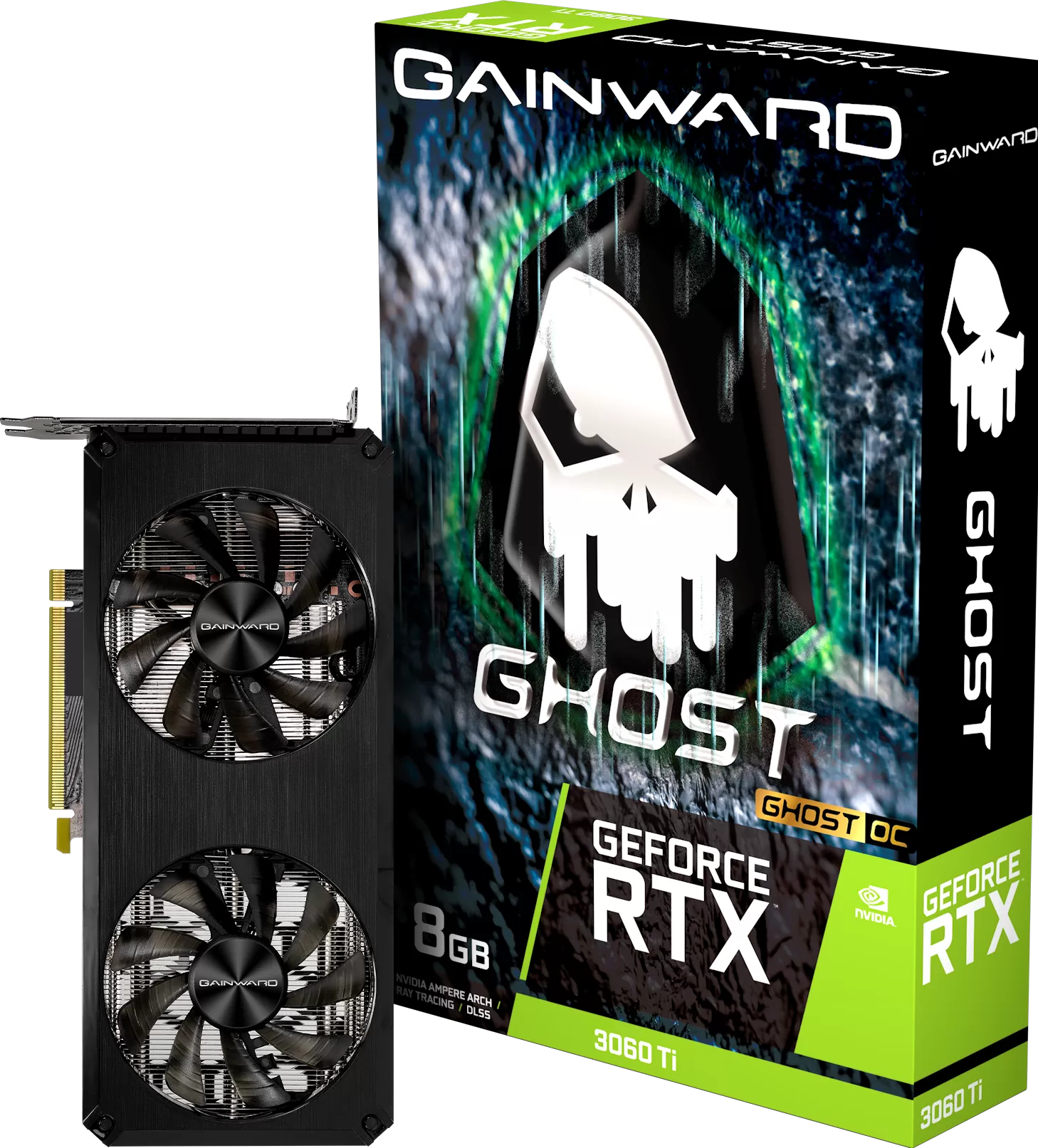 Gainward GeForce RTX 3060 Ti Ghost OC LHR 8Go