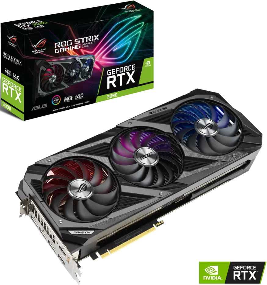 Asus GeForce RTX 3090 Rog Strix Gaming 24Go
