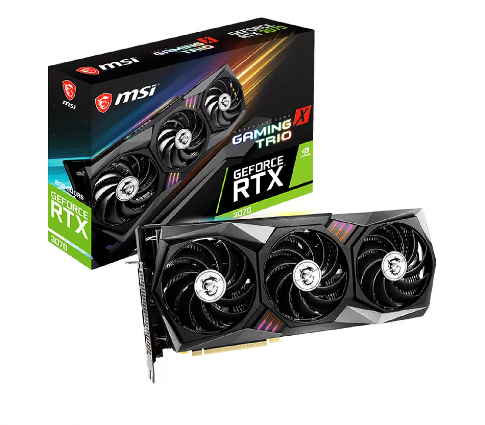 MSI GeForce RTX 3070 Gaming X Trio 8Go