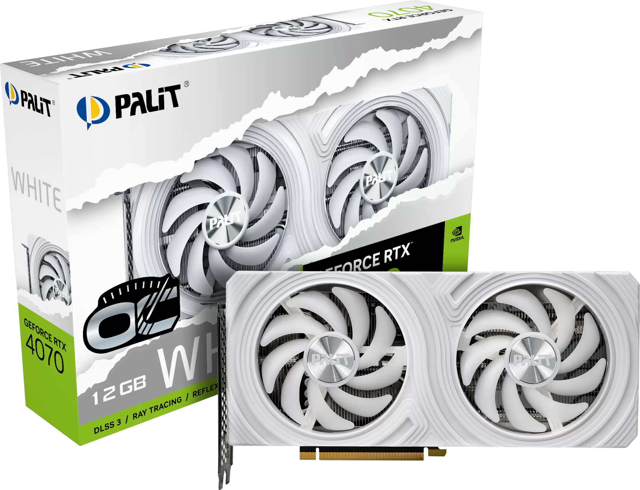 Palit GeForce RTX 4070 White OC 12Go