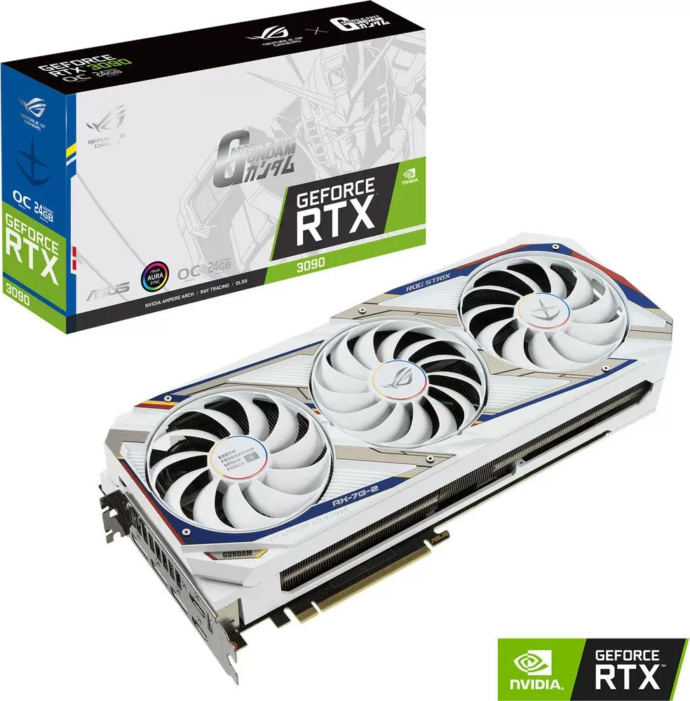 Asus GeForce RTX 3090 Rog Strix Gundam Edition limitée 24Go