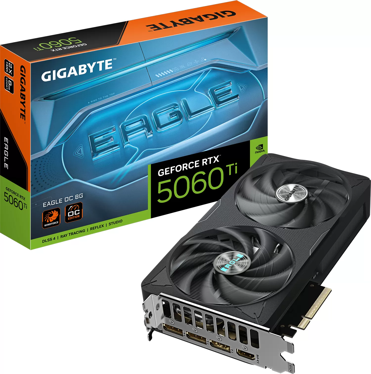 Carte Graphique Gigabyte GeForce RTX 5060 Ti Eagle OC 8Go