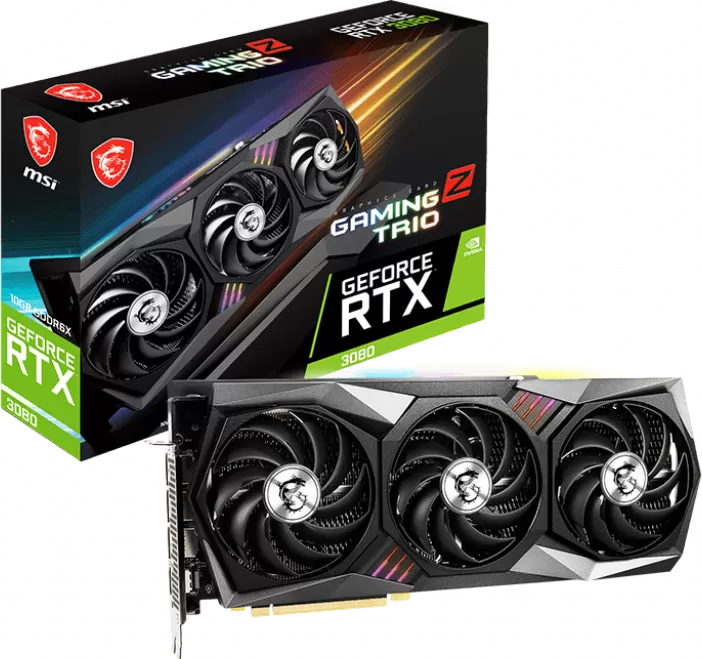 MSI GeForce RTX 3080 Gaming Z Trio  10Go