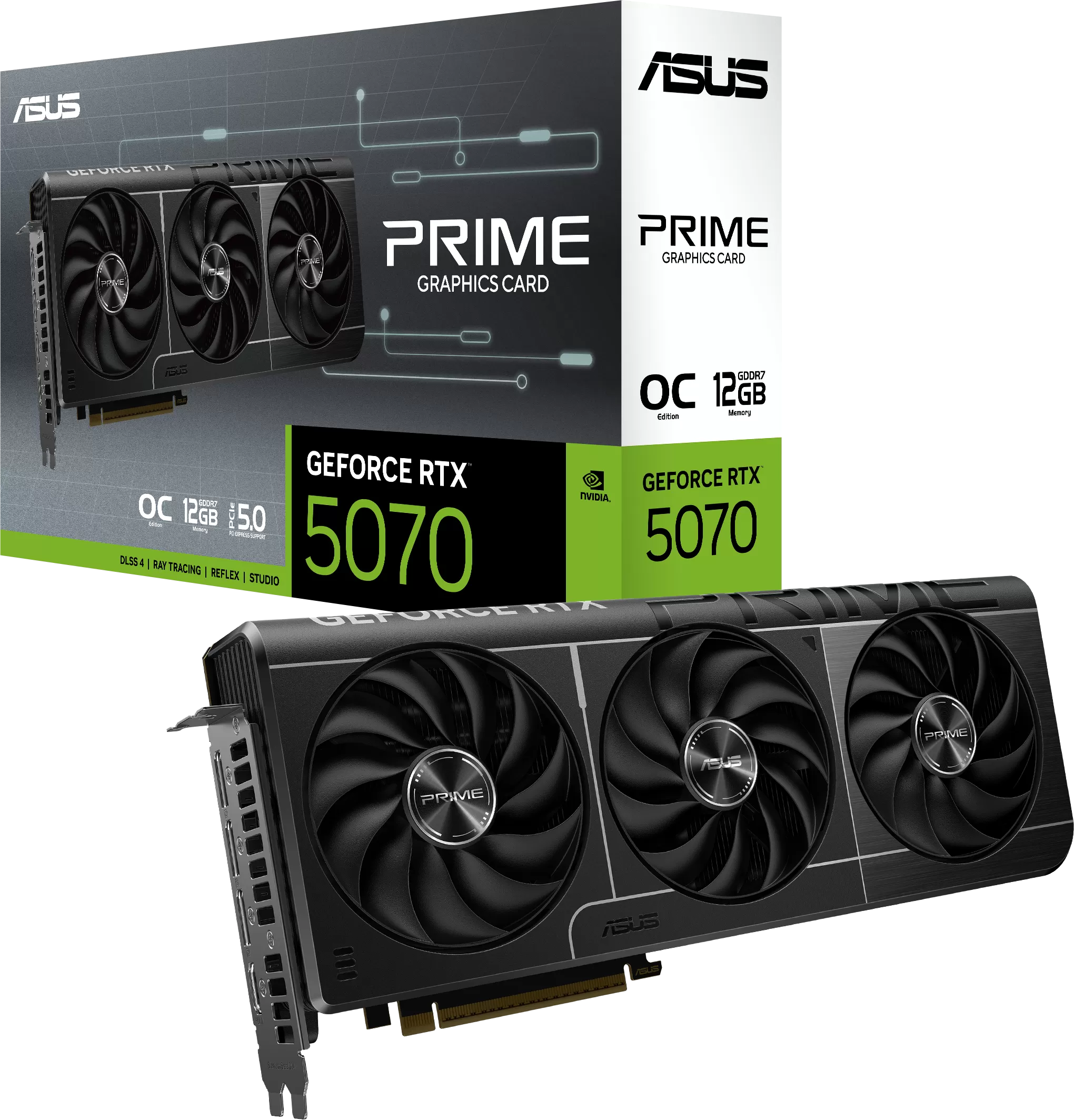 Carte Graphique Asus GeForce RTX 5070 Prime OC