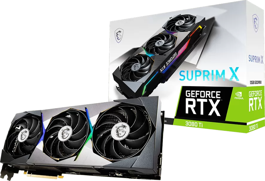 MSI GeForce RTX 3080 Ti Suprim X 12Go