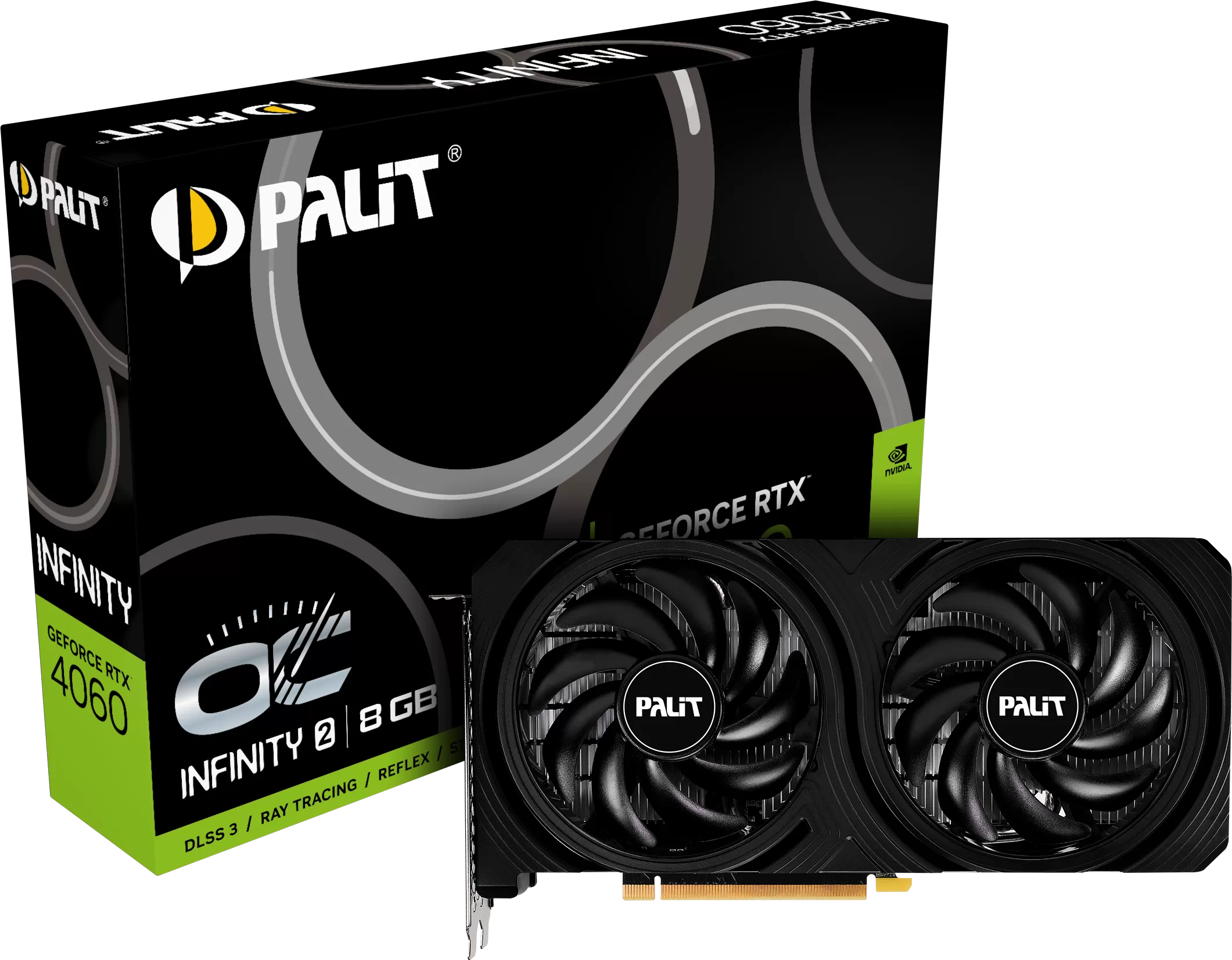 Palit GeForce RTX 4060 Infinity 2 OC 8Go