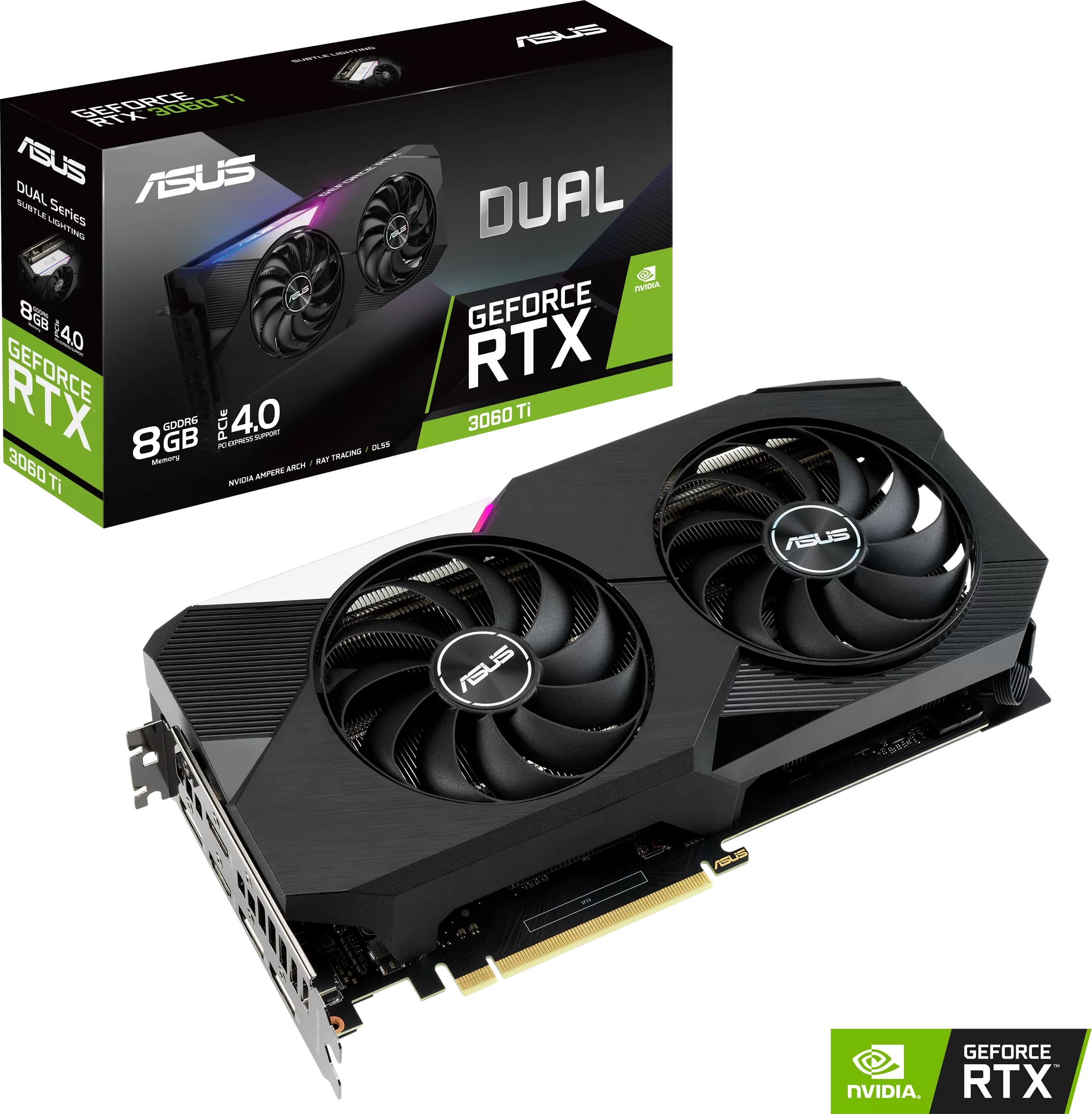 Asus GeForce RTX 3060 Ti Dual 8Go