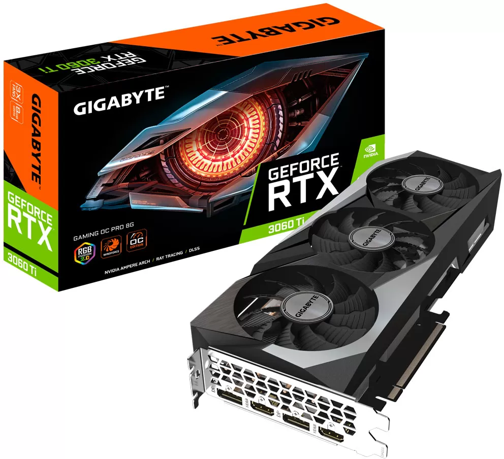 Gigabyte GeForce RTX 3060 Ti Eagle OC Pro 8Go