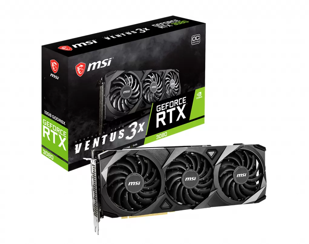 MSI GeForce RTX 3080 Ventus 3X OC 10Go