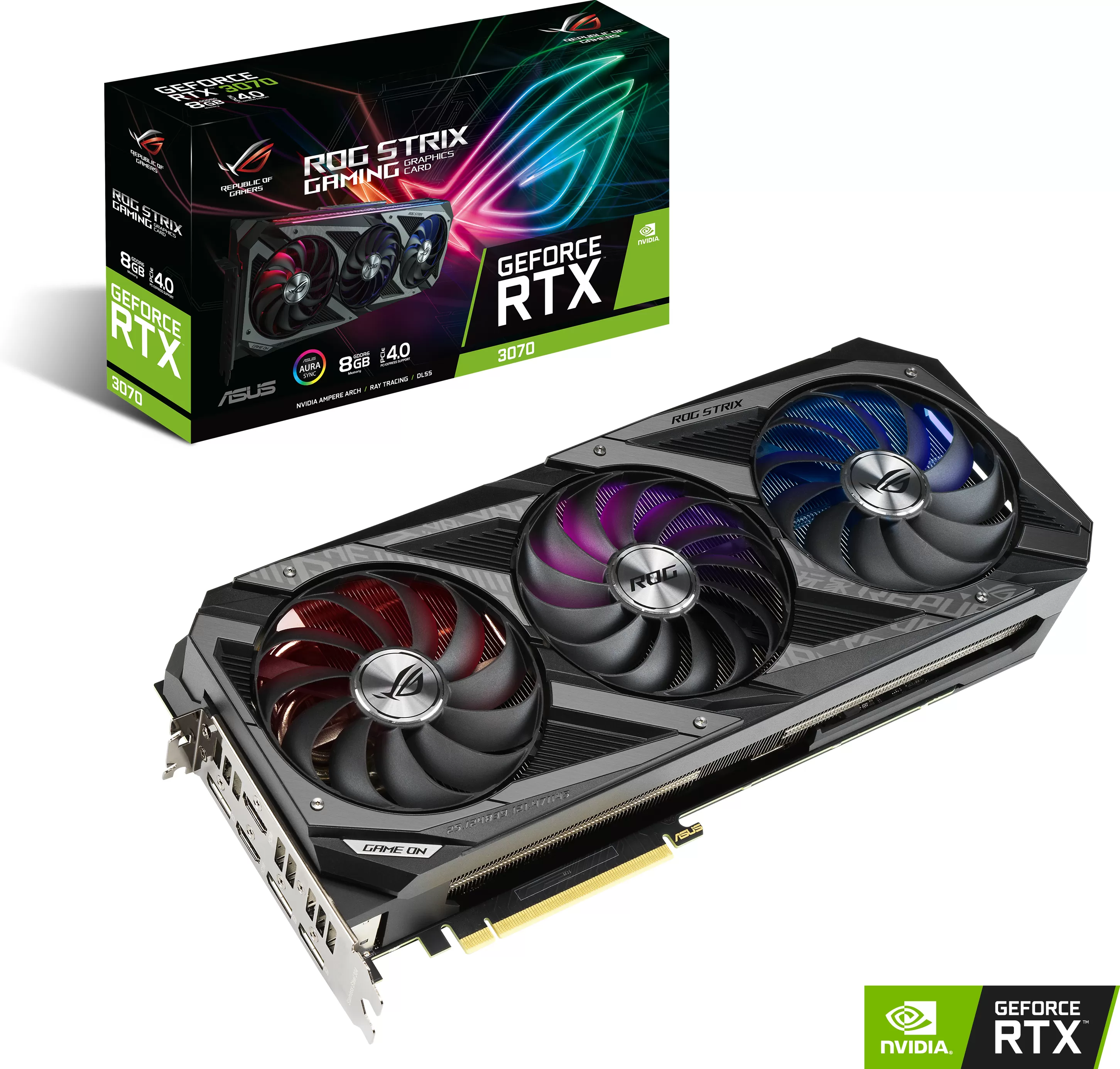 Asus GeForce RTX 3070 Rog Strix Gaming 8Go