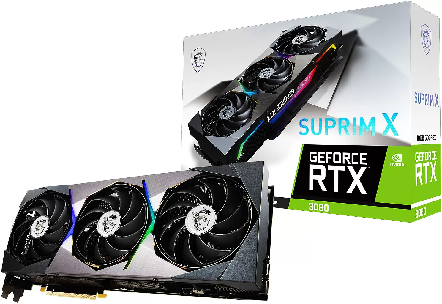 MSI GeForce RTX 3080 Suprim X 10Go