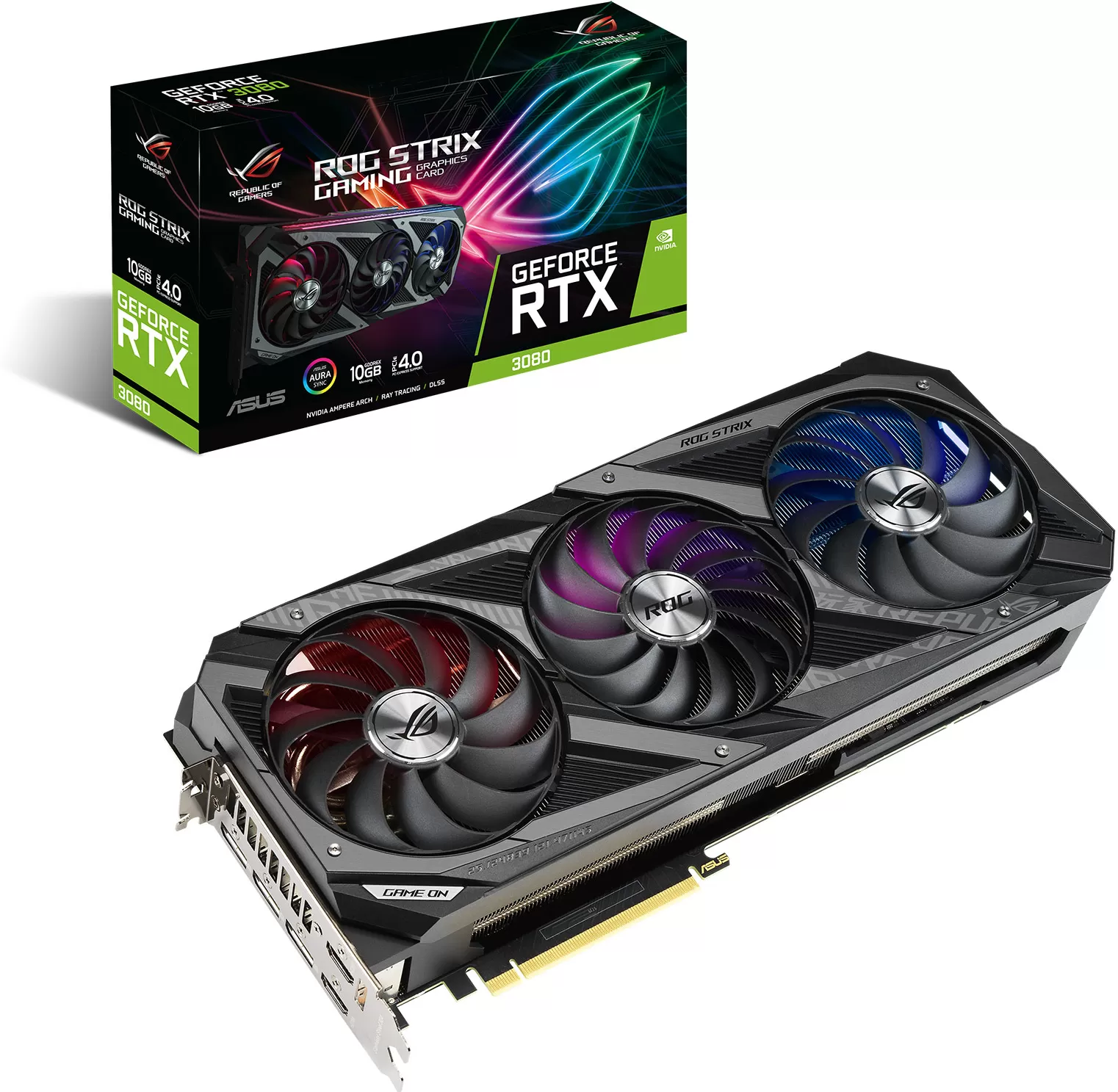 Asus GeForce RTX 3080 Rog Strix Gaming 10Go