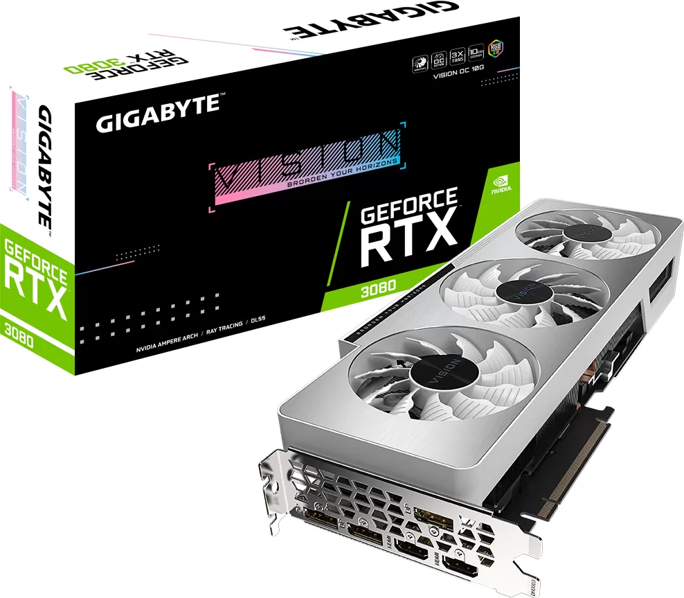 Gigabyte GeForce RTX 3080 Vision OC 10Go