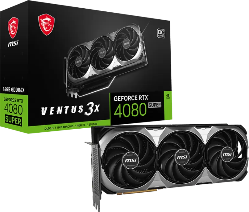MSI GeForce RTX 4080 Super Ventus 3X OC 16Go