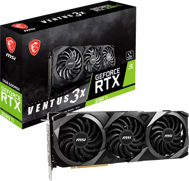 MSI GeForce RTX 3080 Ti Ventus 3X 12Go