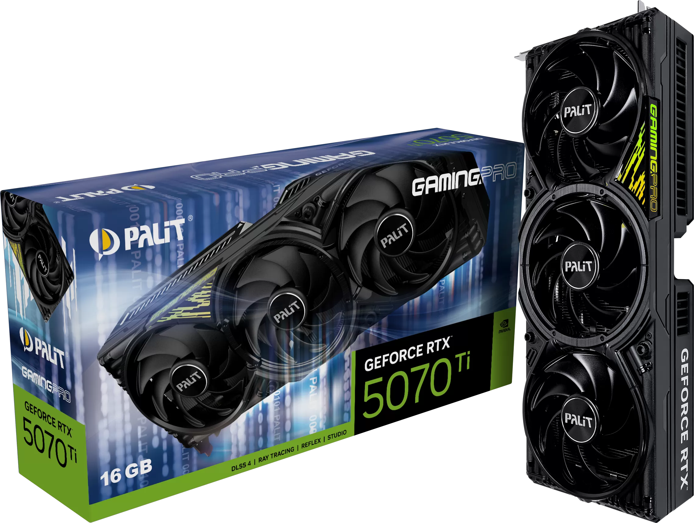 Carte Graphique Palit GeForce RTX 5070 Ti GamingPro V1