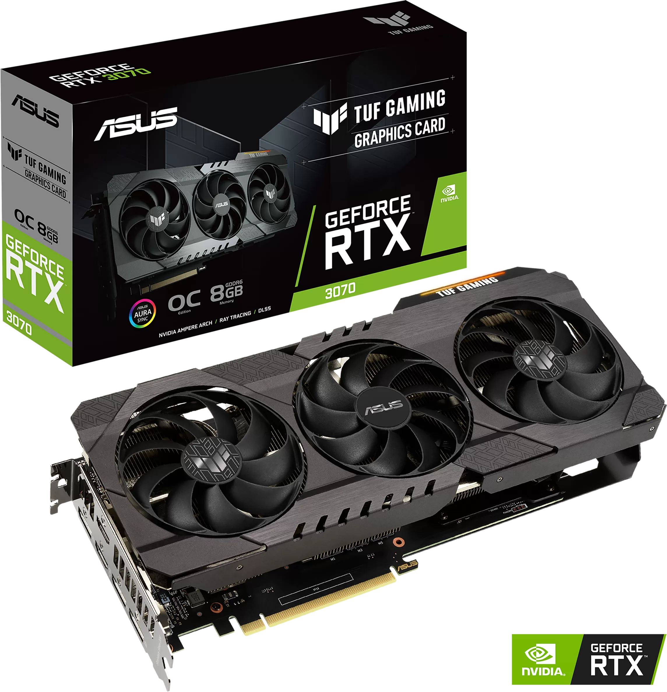 Asus GeForce RTX 3070 Tuf Gaming OC Edition 8Go