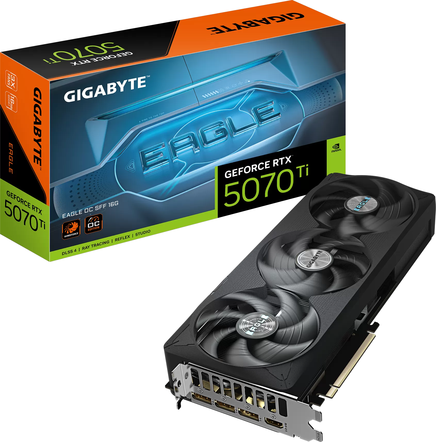Carte Graphique Gigabyte GeForce RTX 5070 Ti Eagle OC SFF