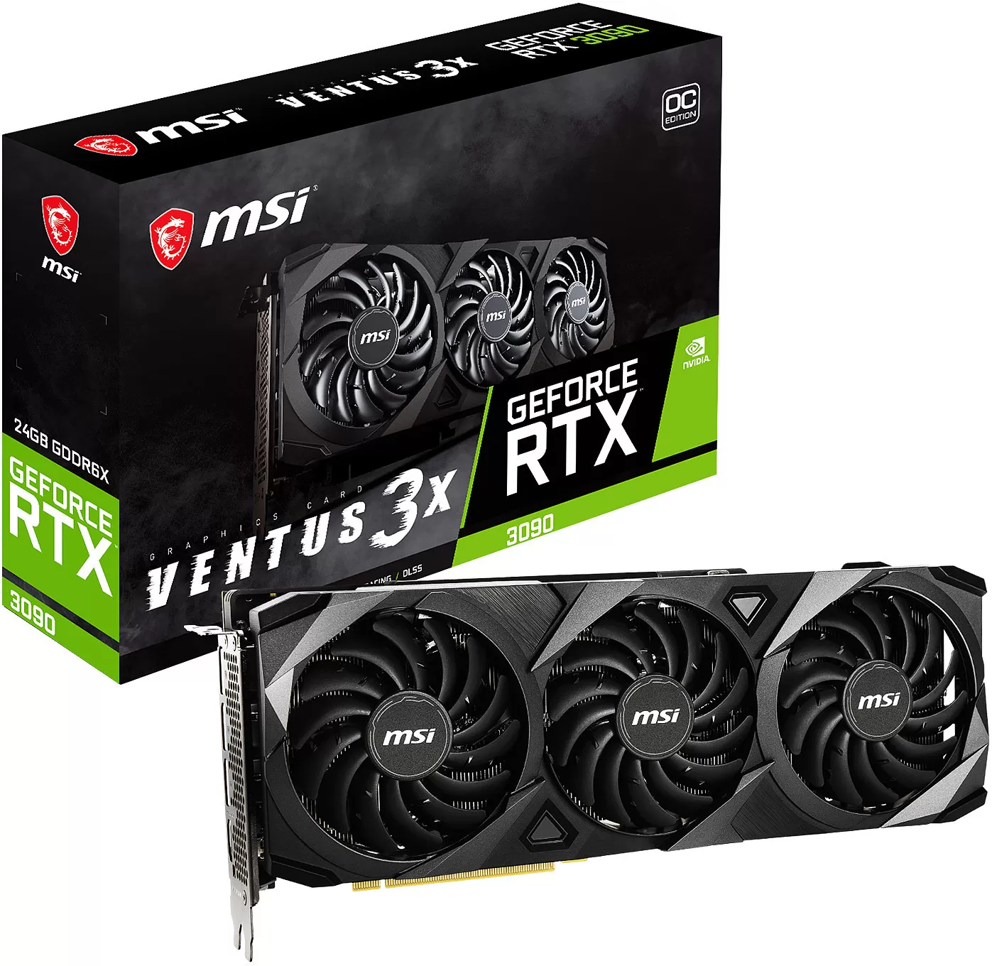 MSI GeForce RTX 3090 Ventus 3X OC 24Go