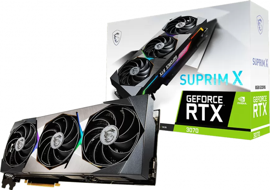 MSI GeForce RTX 3070 Suprim X 8Go
