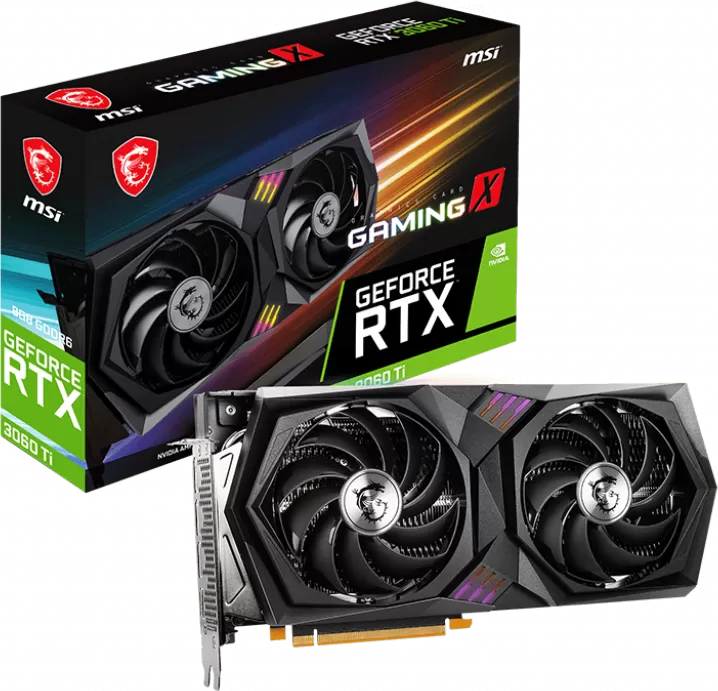 MSI GeForce RTX 3060 Ti Gaming X LHR 8Go