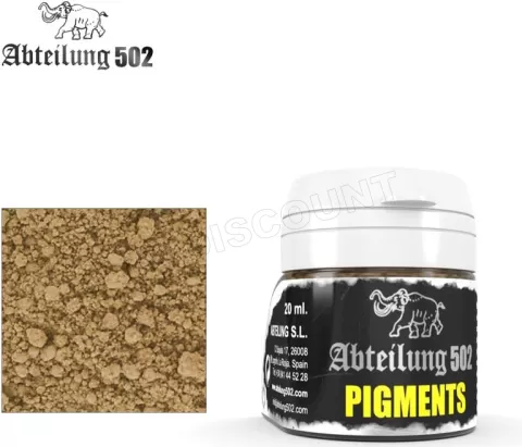 Photo de Abteilung 502 Pigments - Gulf War Sand (20 ml)