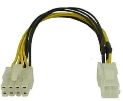 Photo de Adaptateur alimentation 4 pins vers 8 pins