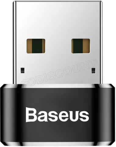 Photo de Adaptateur Baseus USB-C Vers USB-A (Noir)