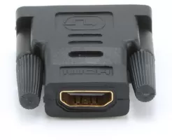 Photo de Adaptateur Gembird HDMI femelle (Type A) vers DVI-D mâle (Noir)