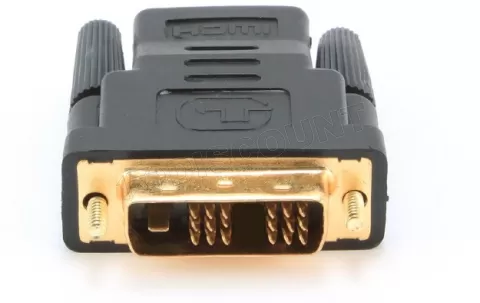 Photo de Adaptateur Gembird HDMI femelle (Type A) vers DVI-D mâle (Noir)