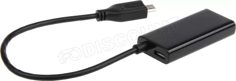 Photo de Adaptateur Gembird Micro USB vers HDMI (Noir)
