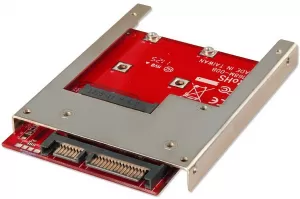 Photo de Adaptateur Lindy mSATA vers SATA 2,5"
