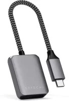 Photo de Adaptateur Satechi USB Type C vers Jack 3,5mm M/F (Gris)