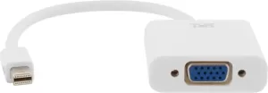 Photo de Adaptateur T'nB Mini DisplayPort mâle vers VGA femelle (Blanc)