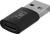Photo de Adaptateur T'nB USB 3.0 Type A vers USB Type C (Noir)