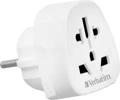 Photo de Adaptateur universel de voyage Verbatim (Blanc)