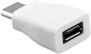 Photo de Adaptateur USB 2.0 Type C Goobay vers Micro USB (Blanc)