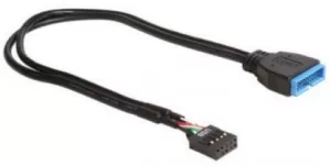 Photo de Adaptateur USB 3.0 interne (M) vers USB 2.0 (F) 30cm