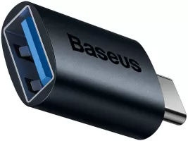 Photo de Adaptateur USB 3.0 Type C Baseus Ingenuity vers USB Type A (Noir)